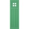 Ekena Millwork True Fit PVC San Antonio Mission Style Fixed Mount Shutters, Lilly Pads, 18W x 42H, PR TFP001ST18X042LP - alternate 7